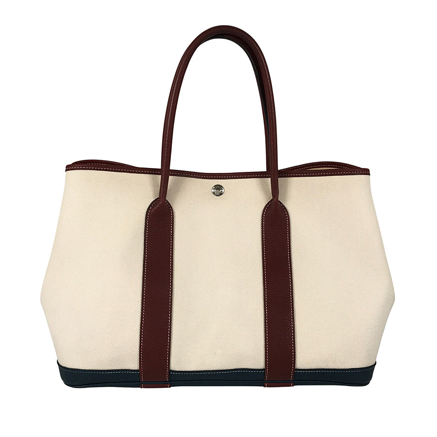 HERMES Garden Party PM regatta Tote bag