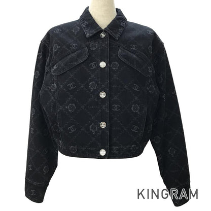 CHANEL 23A P75284 V66954 Women's Denim jacket