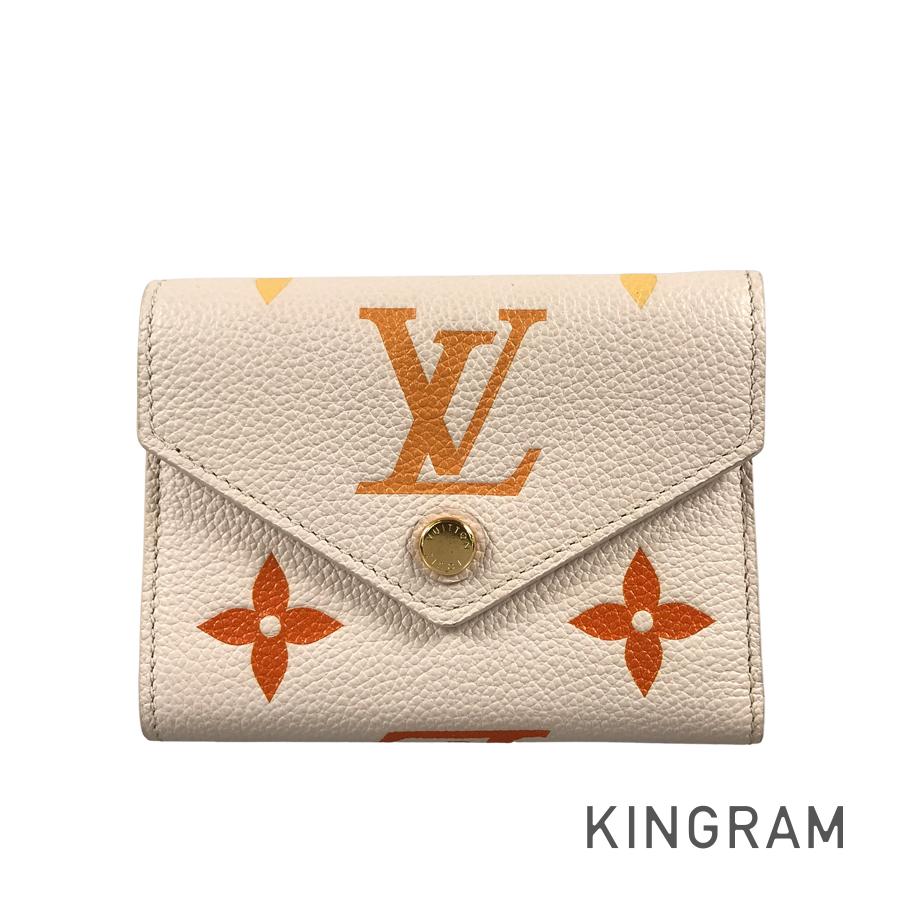 LOUIS VUITTON Monogram Empreinte Portefeuille Victorine M82202 Trifold wallet