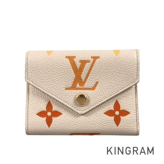LOUIS VUITTON Monogram Empreinte Portefeuille Victorine M82202 Trifold wallet