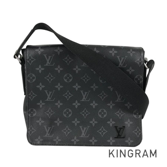 LOUIS VUITTON Monogram Eclipse District PM NM M44000 Shoulder bag