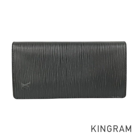 LOUIS VUITTON Epi Portefeuille Brazza M66542 Long wallet bifold