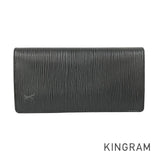 LOUIS VUITTON Epi Portefeuille Brazza M66542 Long wallet bifold