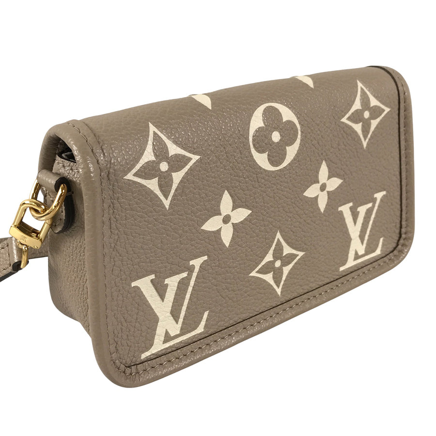 LOUIS VUITTON Monogram Empreinte Bicolor Nano Diane M83300 Shoulder bag