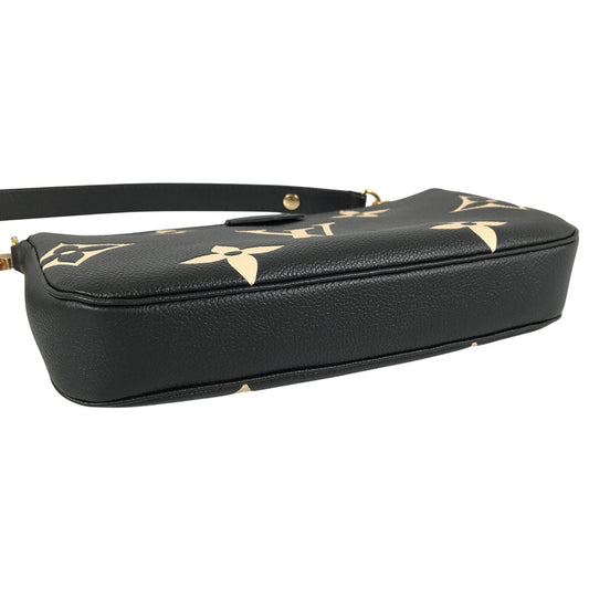 LOUIS VUITTON Monogram Empreinte Bicolor Multi Pochette Accessoires M45777 Shoulder bag