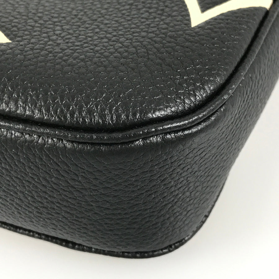 LOUIS VUITTON Monogram Empreinte Bicolor Multi Pochette Accessoires M45777 Shoulder bag