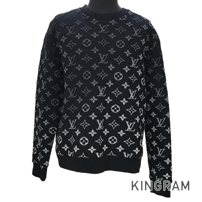LOUIS VUITTON Monogram gradient Men's Sweatshirt
