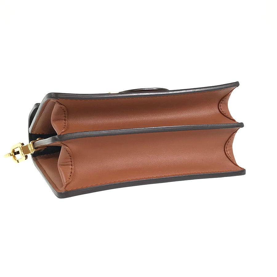 Louis Vuitton Monogram Reverse Dauphine Mini Brown PVC Shoulder Bag