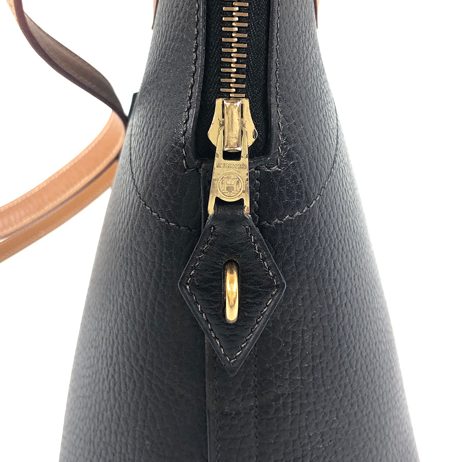 HERMES Bi-color ?A stamp Made in 1997 Gold Hardware Handbag