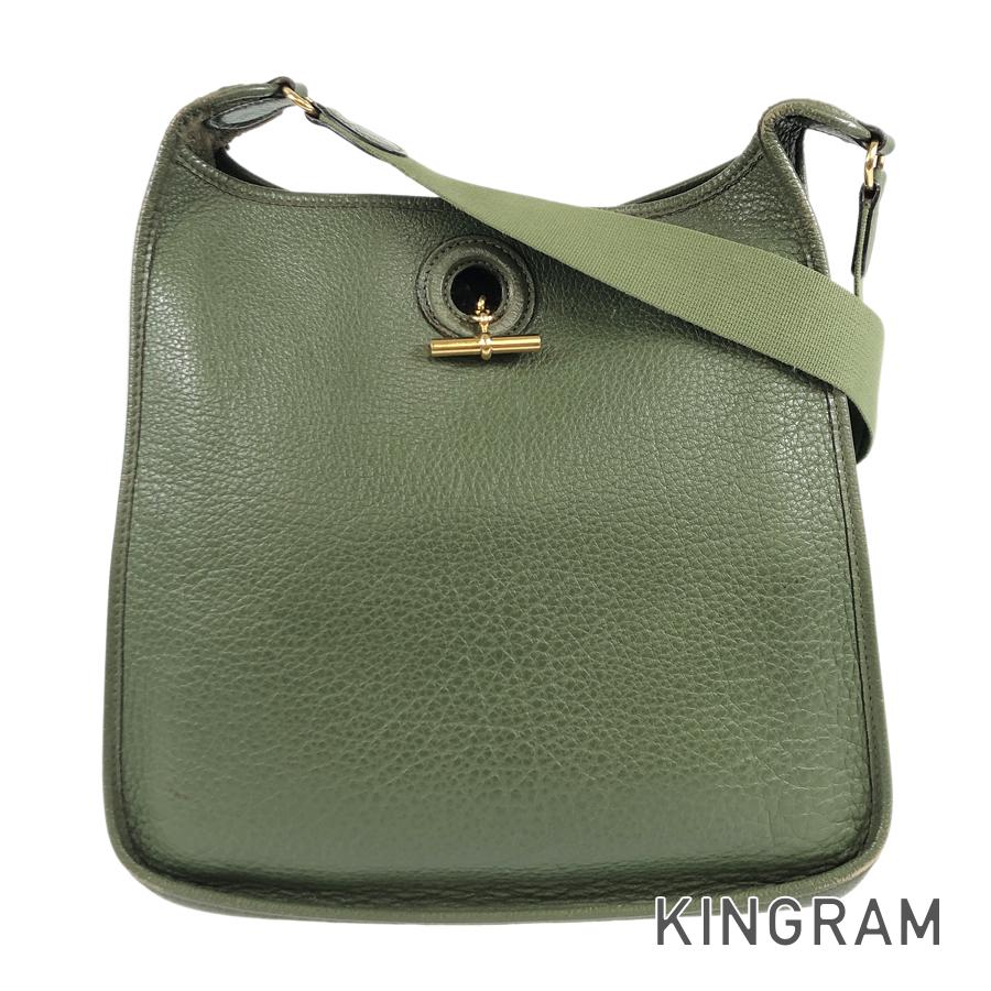 HERMES ?D Gold Hardware Shoulder Bag