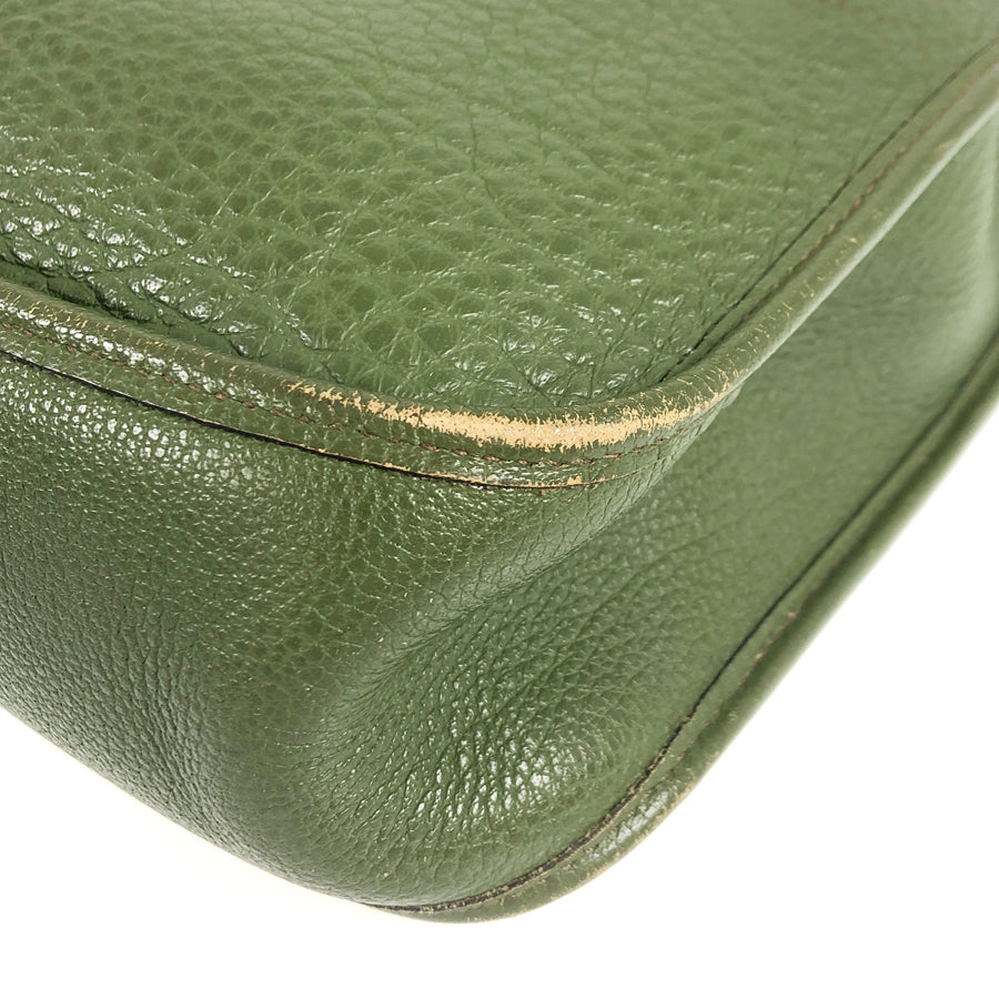 HERMES ?D Gold Hardware Shoulder Bag