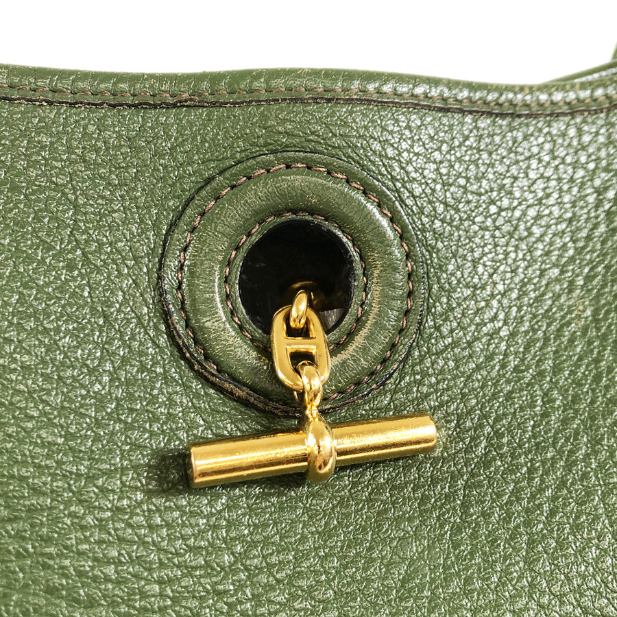 HERMES ?D Gold Hardware Shoulder Bag