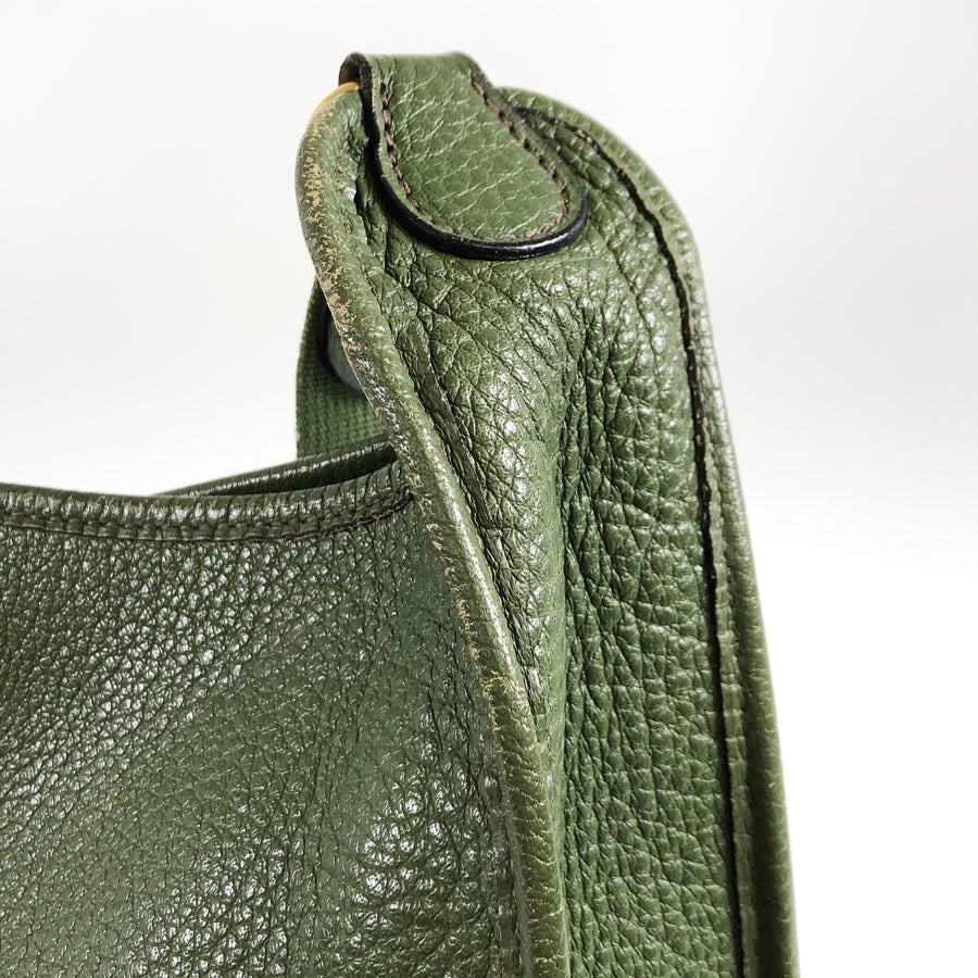 HERMES ?D Gold Hardware Shoulder Bag