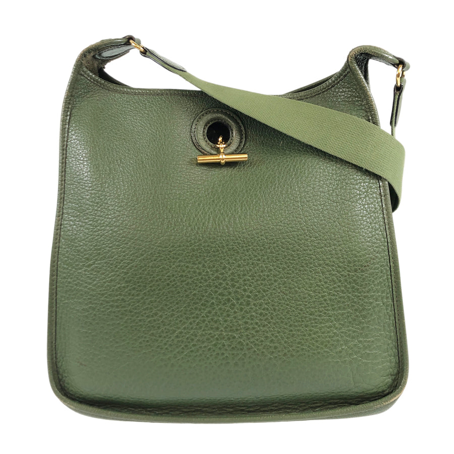 HERMES ?D Gold Hardware Shoulder Bag