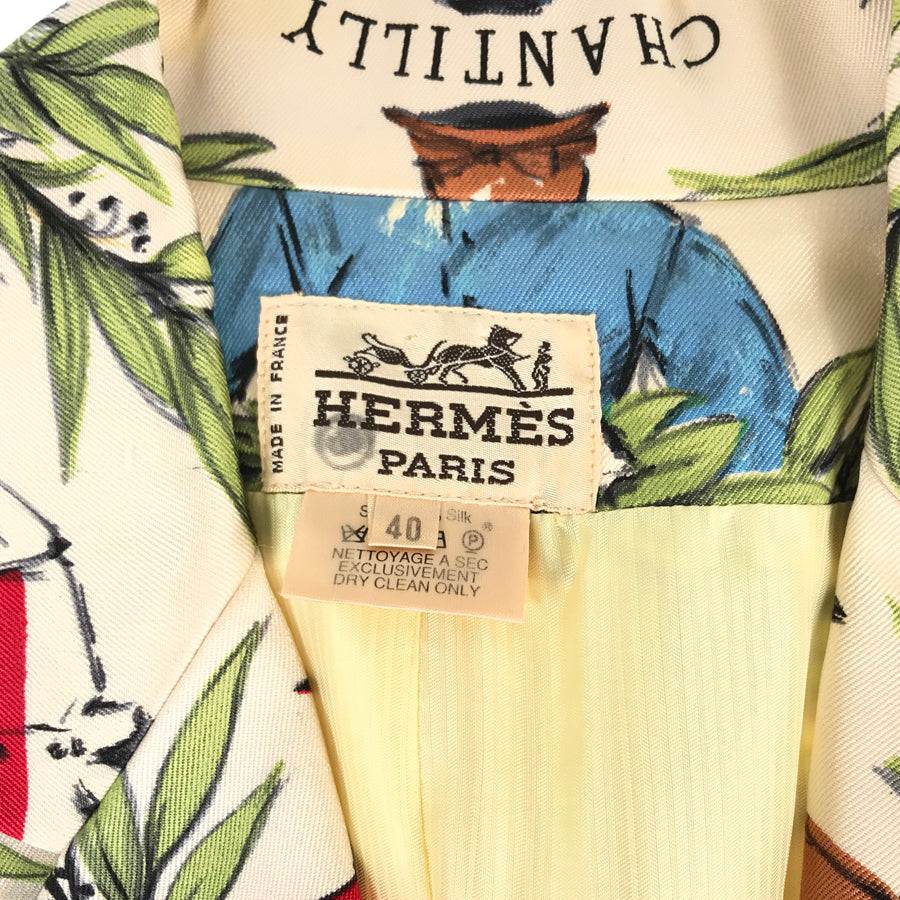 HERMES Horse racing Women's Jacket