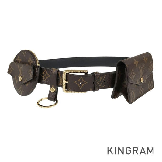 LOUIS VUITTON Monogram Santur Daily M0236U Waist pouch