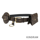 LOUIS VUITTON Monogram Santur Daily M0236U Waist pouch