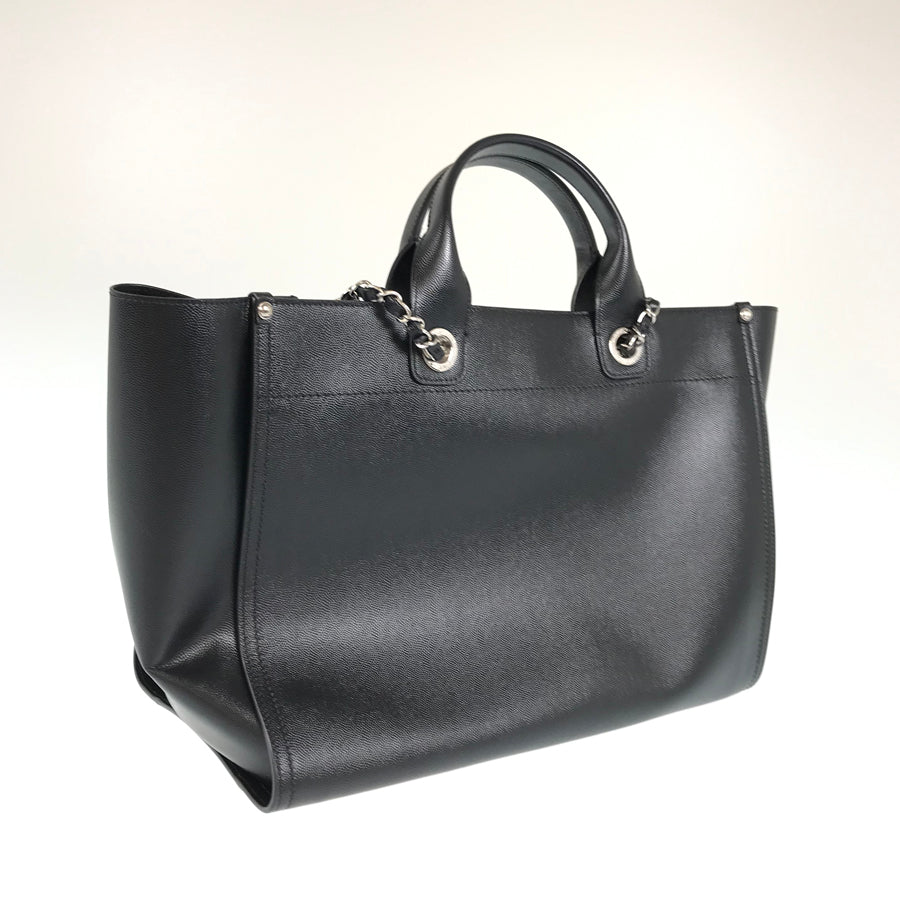 CHANEL Studs 2WAY Chain Shoulder Tote Bag