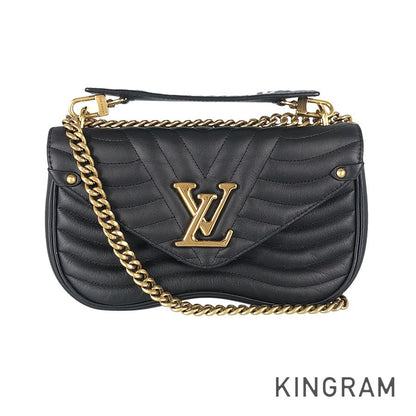 LOUIS VUITTON New Wave Chain Bag MM Shoulder Bag