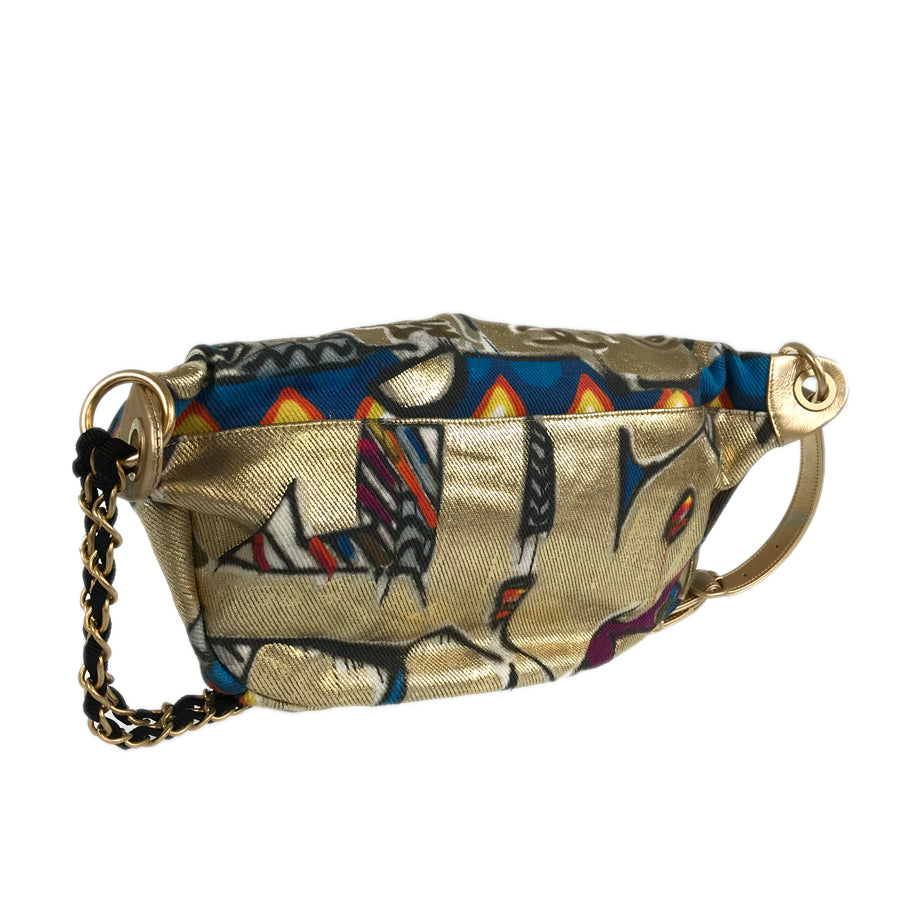 CHANEL egyptian graffiti Sling bag