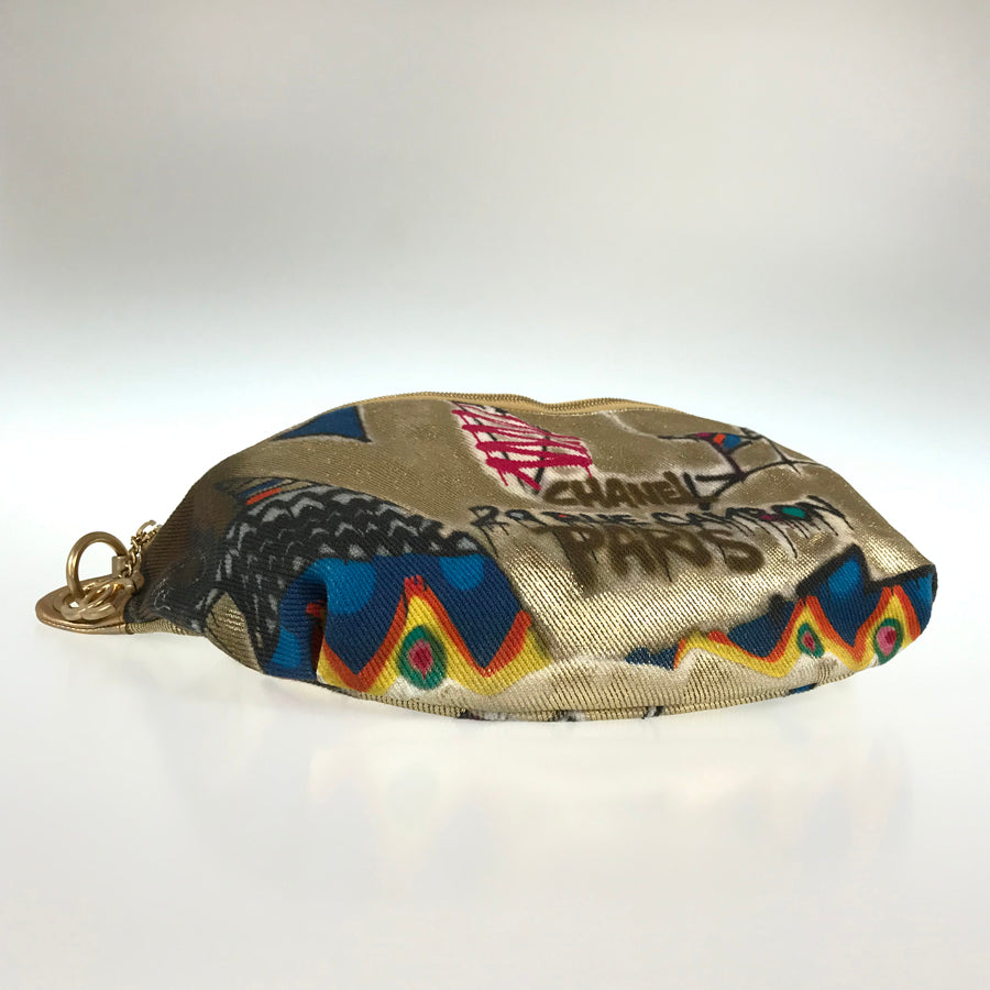 CHANEL egyptian graffiti Sling bag