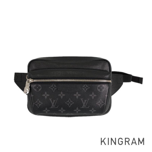 LOUIS VUITTON Monogram Eclipse Taigalama Bumbag Outdoor M30245 Sling bag