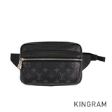 LOUIS VUITTON Monogram Eclipse Taigalama Bumbag Outdoor M30245 Sling bag
