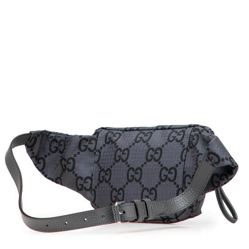 Gucci GG Nylon Leather Waist Bag