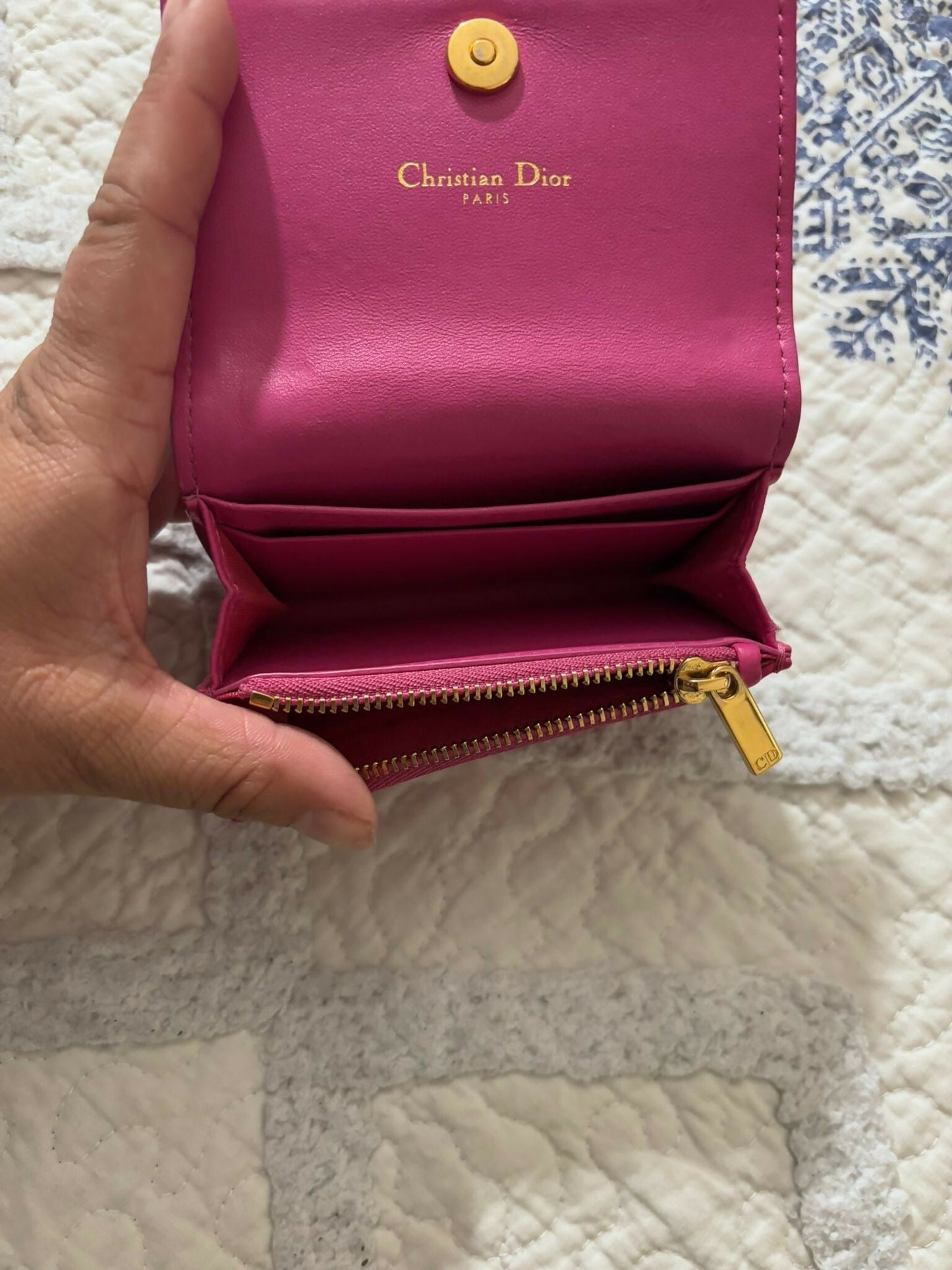Dior Caro Médium Wallet