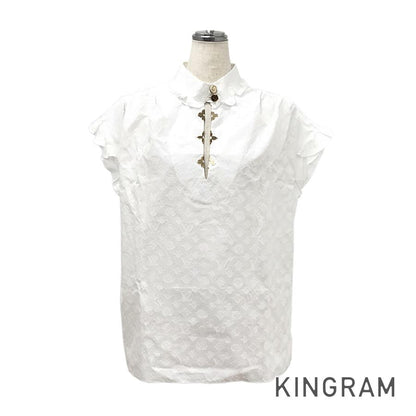 LOUIS VUITTON ruffled blo  Women's shirt