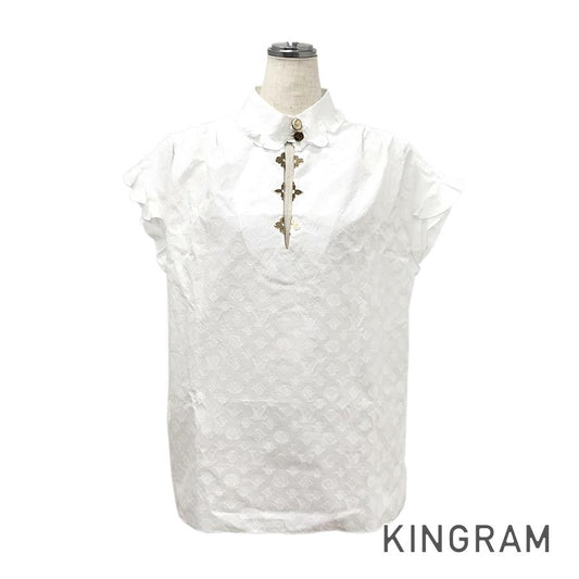 LOUIS VUITTON ruffled blo  Women's shirt