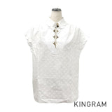 LOUIS VUITTON ruffled blo  Women's shirt