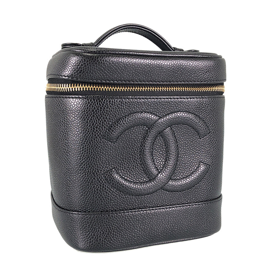 CHANEL COCO Mark Gold Hardware Vanity case