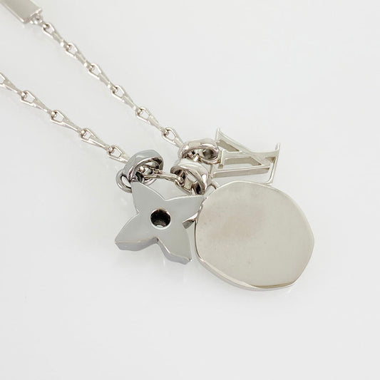 LOUIS VUITTON Pendant LV Liquid M01410 Necklace