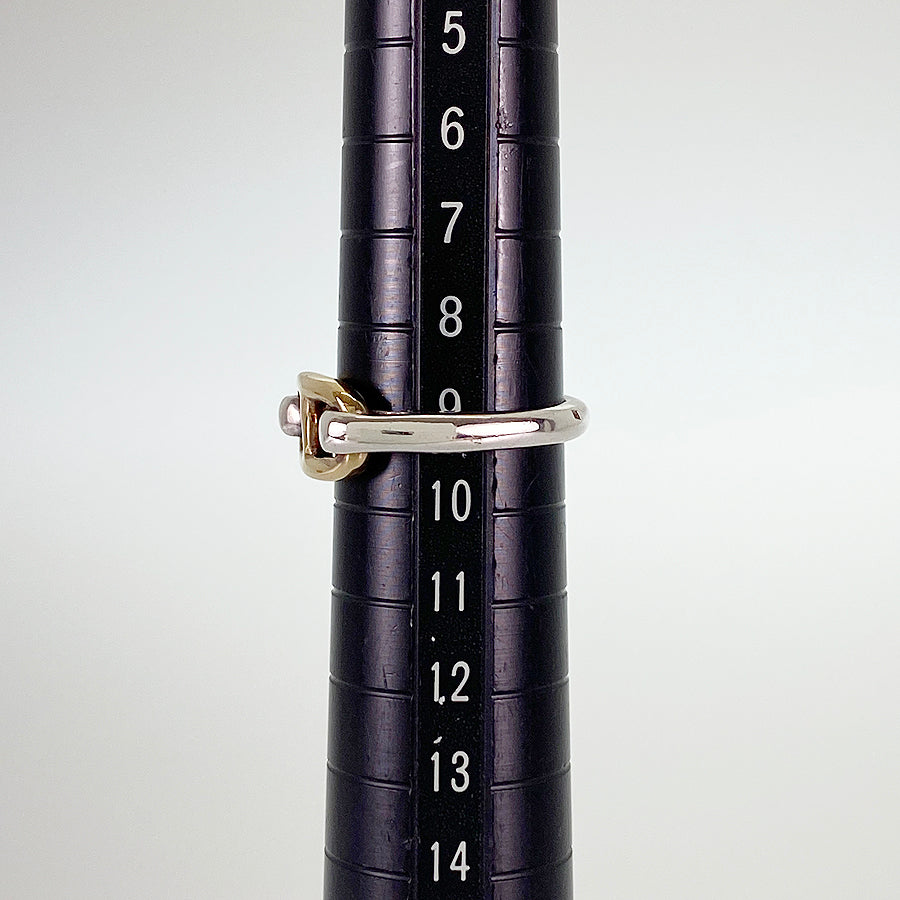 HERMES Chaine d'Ancre Ring