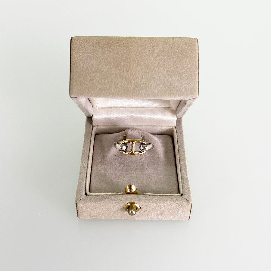 HERMES Chaine d'Ancre Ring