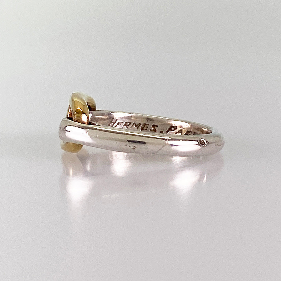 HERMES Chaine d'Ancre Ring