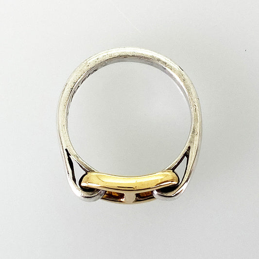 HERMES Chaine d'Ancre Ring