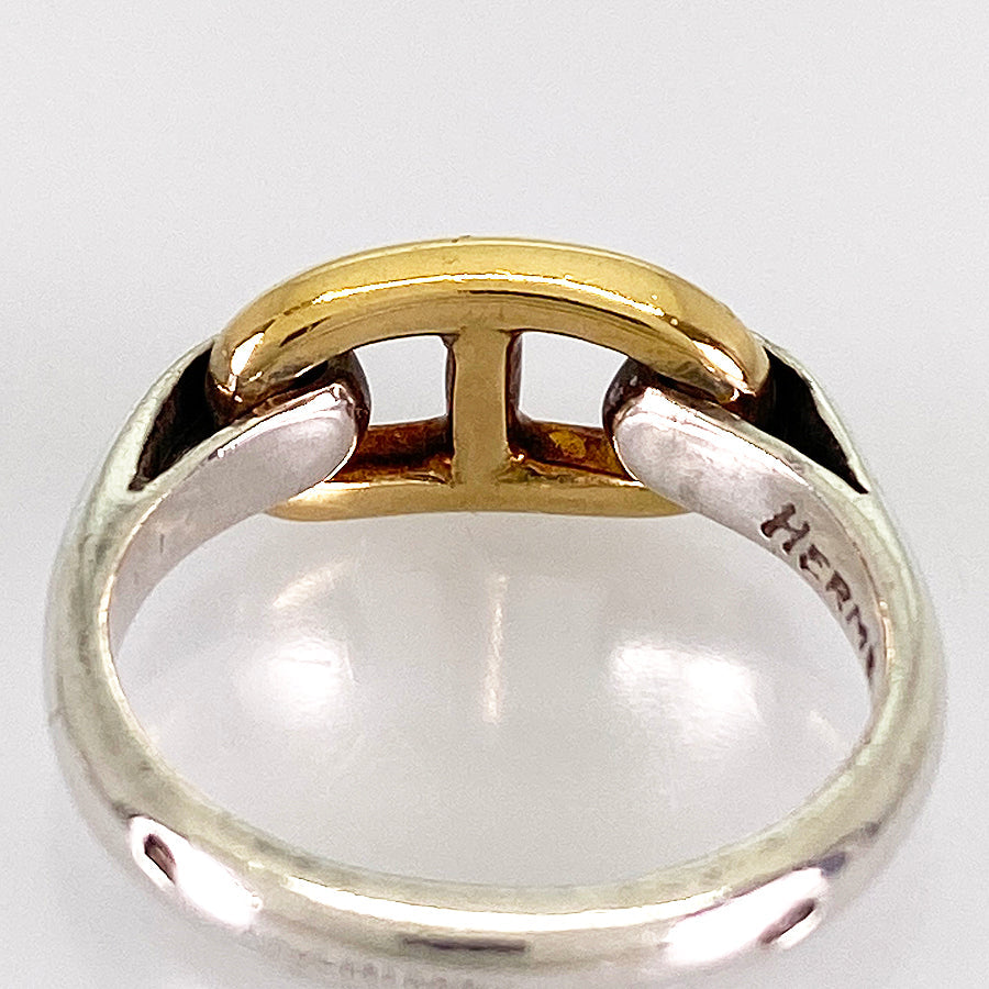 HERMES Chaine d'Ancre Ring