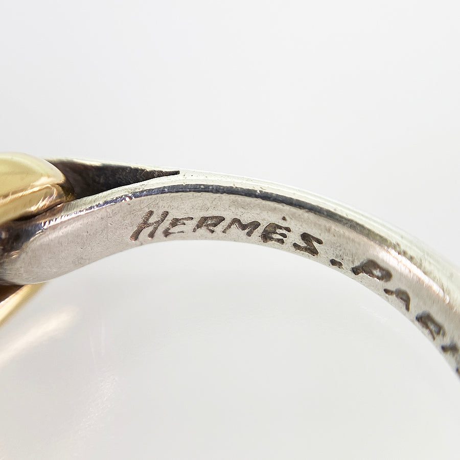 HERMES Chaine d'Ancre Ring