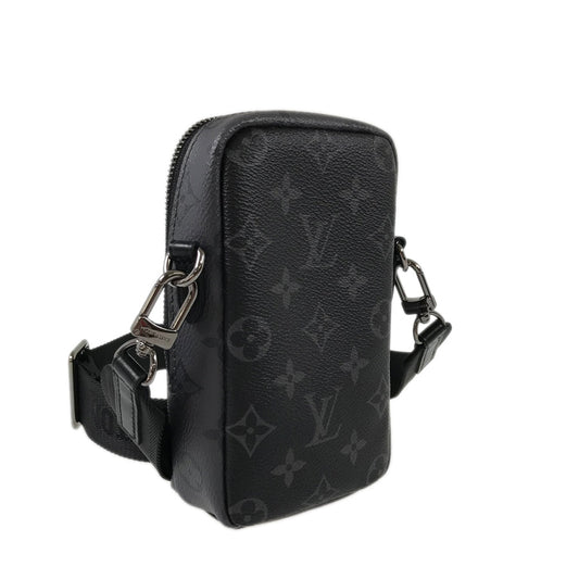 LOUIS VUITTON Monogram Eclipse Reverse Double Phone Pouch M81321 Shoulder bag