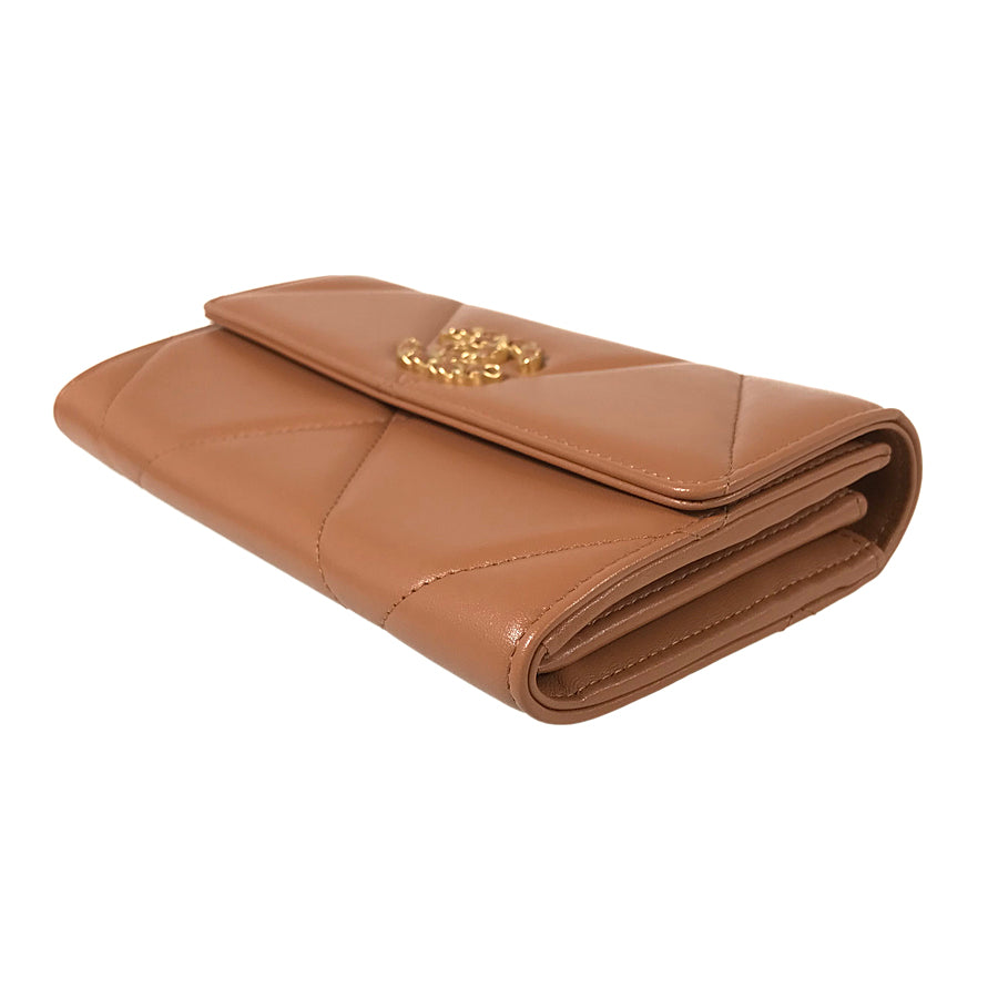 CHANEL Matelasse Long wallet Folding cover lid