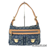 LOUIS VUITTON Monogram Denim Baggy PM M95049 Shoulder bag