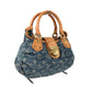 LOUIS VUITTON Monogram Denim Pleaty M95020 Hand bag