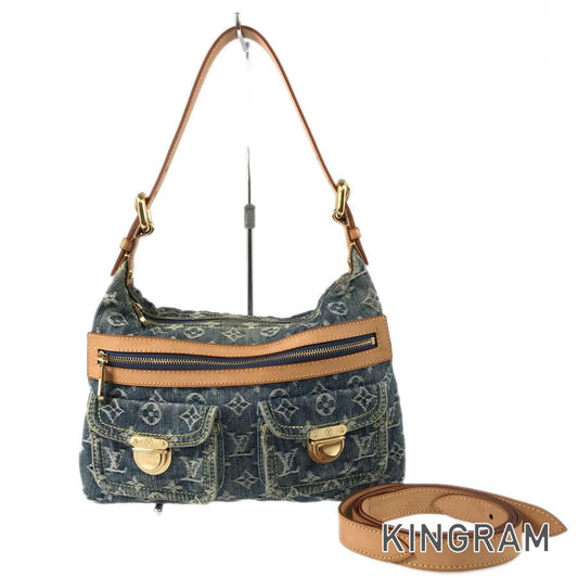LOUIS VUITTON Monogram Denim Baggy PM M95049 Shoulder bag