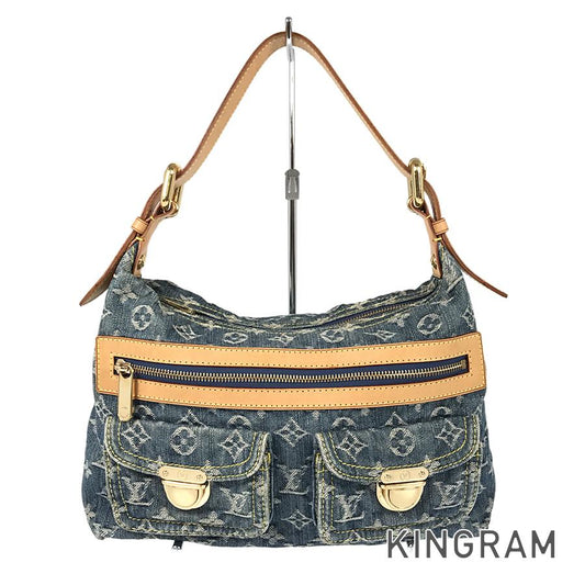 LOUIS VUITTON Monogram Denim Baggy PM M95049 Shoulder bag