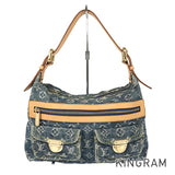 LOUIS VUITTON Monogram Denim Baggy PM M95049 Shoulder bag