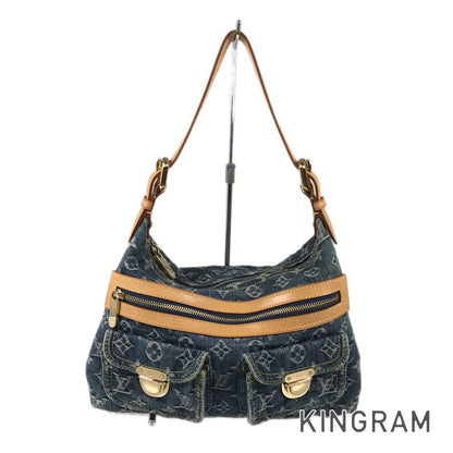 LOUIS VUITTON Monogram Denim Baggy PM M95049 Shoulder bag