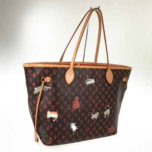 LOUIS VUITTON Catgram Neverfull MM M44441 Tote bag