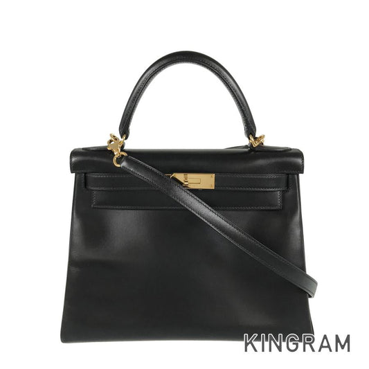 HERMES Kelly 28 Hand bag